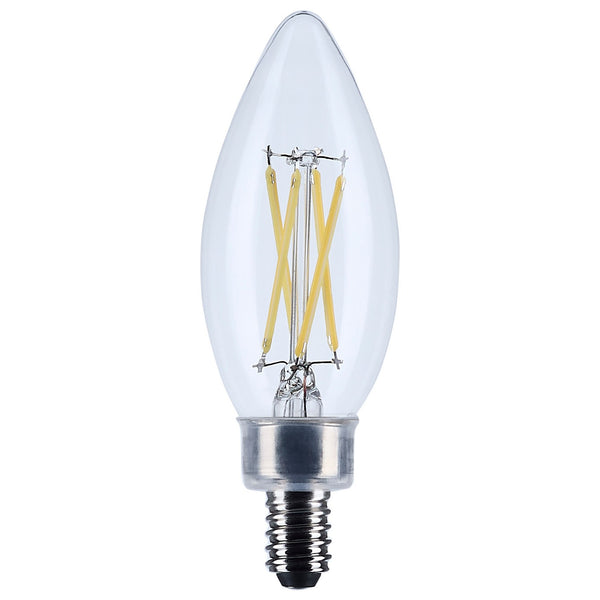 Torpedo 4 Watt E12 B11 120V Outdoor (Wet)LED 5000k Light Bulb by Satco