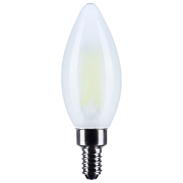 Torpedo 8 Watt E12 B11 120.00V LED 4000k Light Bulb by Satco