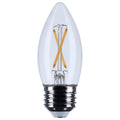 Torpedo 3 Watt E26 B11 120.00V LED 3000k Light Bulb by Satco