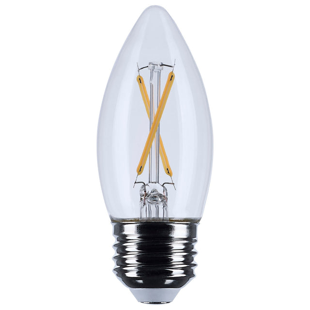 Torpedo 3 Watt E26 B11 120.00V LED 3000k Light Bulb by Satco