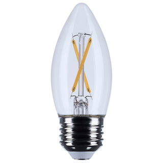 Torpedo 3 Watt E26 B11 120V Outdoor (Wet)LED 3000k Light Bulb by Satco