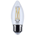 Torpedo 4 Watt E26 B11 120V Outdoor (Wet)LED 5000k Light Bulb by Satco