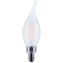 Satco Flame Tip Light Bulb
