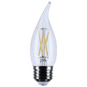Satco Flame Tip Light Bulb
