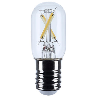 Tubular 3 Watt E17 T6.5 120V Outdoor (Wet)LED 4000k Light Bulb by Satco