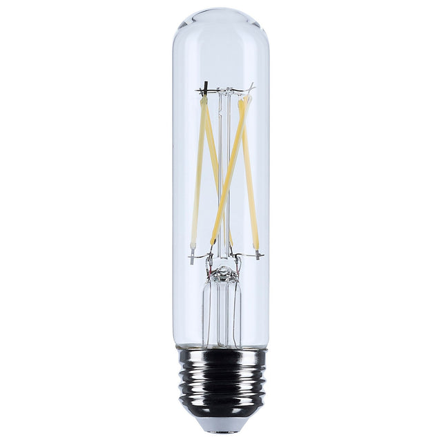 Tubular 8 Watt E26 T10 120V Outdoor (Wet)LED 4000k Light Bulb by Satco
