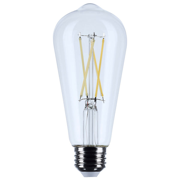 Antique 5 Watt E26 ST19 120V Outdoor (Wet)LED 5000k Light Bulb by Satco
