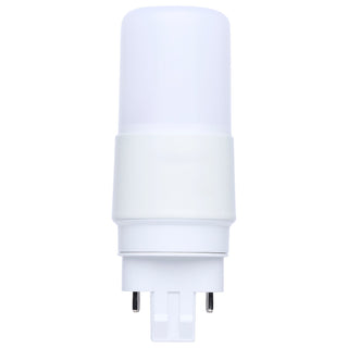 Buy frost-with-frosted-glass Tubular 5 Watt GX23 PL 120.00V LED 5000k Light Bulb by Satco