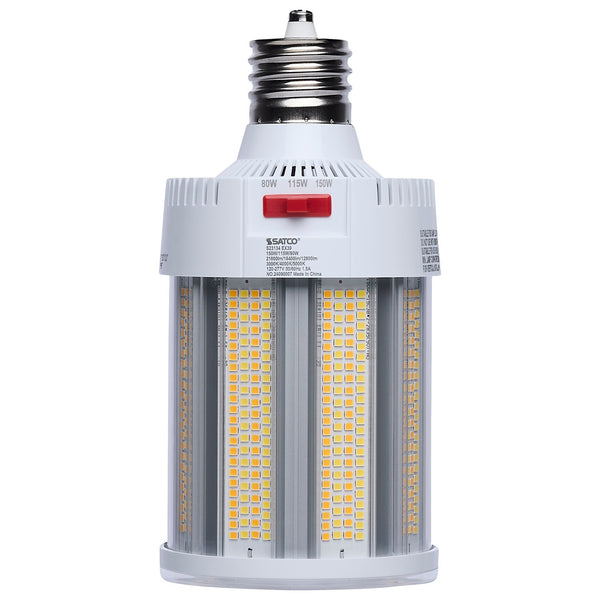 Corn 80 Watt EX39 Corncob 120V Outdoor (Damp)LED 3000k Light Bulb by Satco