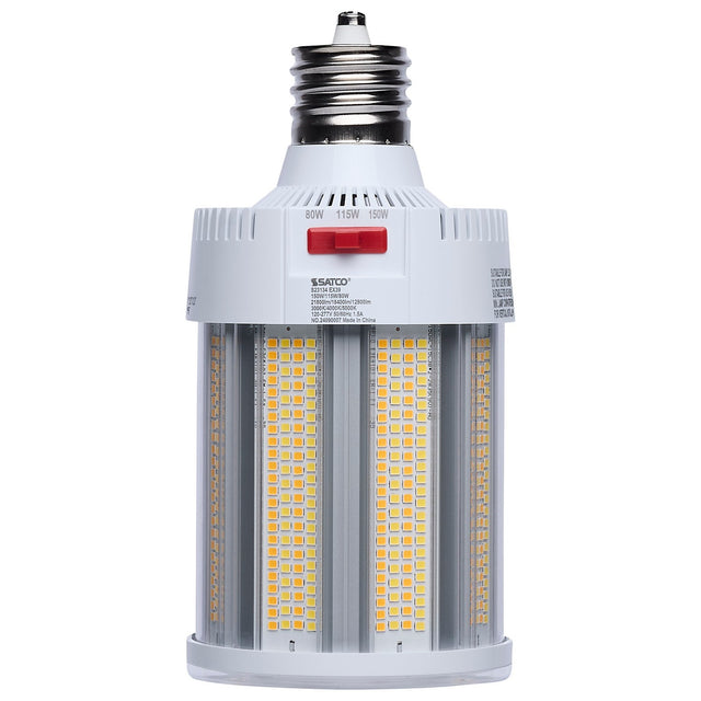 Corn 80 Watt EX39 Corncob 120V Outdoor (Damp)LED 3000k Light Bulb by Satco