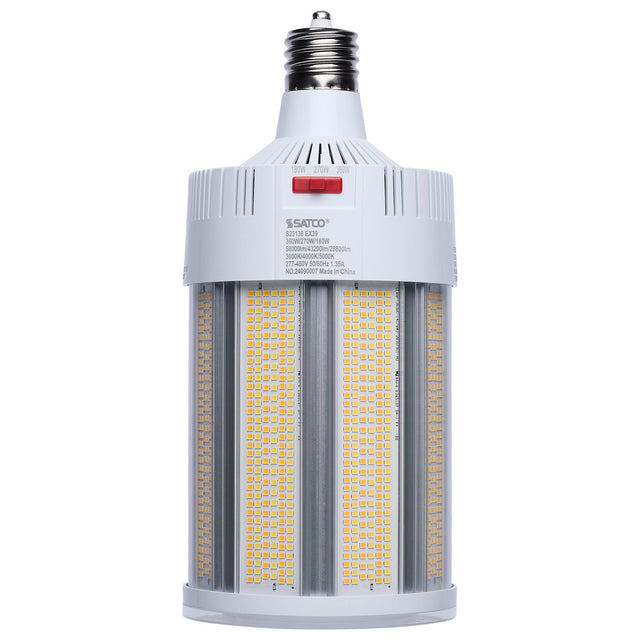 Corn 360 Watt EX39 Corncob 277V Outdoor (Damp)LED 3000k Light Bulb by Satco