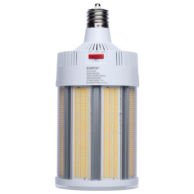 Corn 450 Watt EX39 Corncob 277V Outdoor (Damp)LED 3000k Light Bulb by Satco