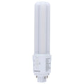 Tubular 9 Watt G24q PL 120.00V LED 3000k Light Bulb by Satco