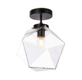 Lawrence Outdoor (Damp) Flush Mount Ceiling Light by Elegant Lighting