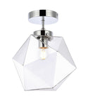 Lawrence Outdoor (Damp) Flush Mount Light by Elegant Lighting