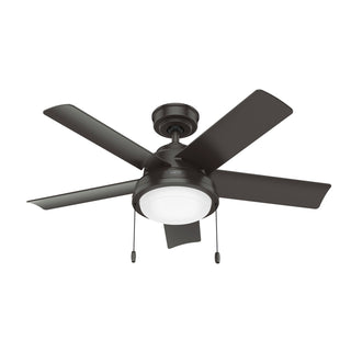 Buy noble-bronze-finish-with-noble-bronze-blades Seawall Ceiling Fan with Light by Hunter