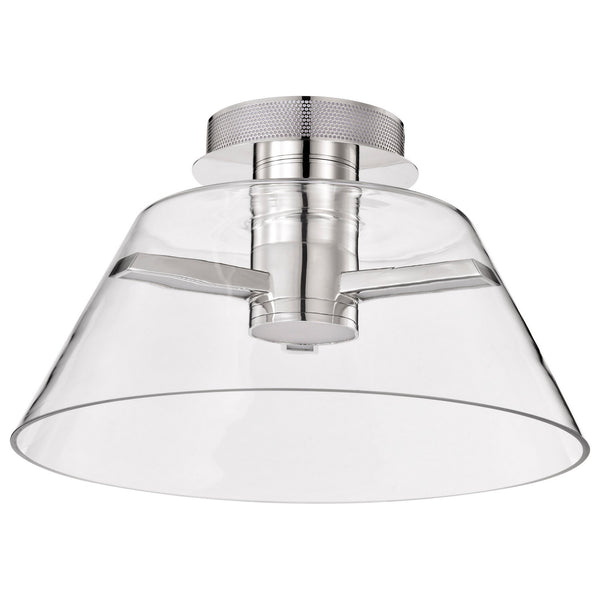 Edmond Outdoor (Damp) Semi Flush Mount Ceiling Light by Nuvo Lighting