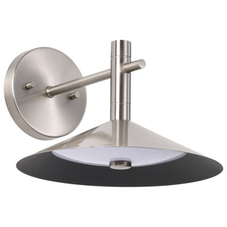 Buy brushed-nickel Corrine Outdoor (Damp) Sconce by Nuvo Lighting