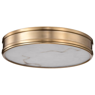 Buy burnished-brass Kendall Outdoor (Damp) Flush Mount Ceiling Light by Nuvo Lighting