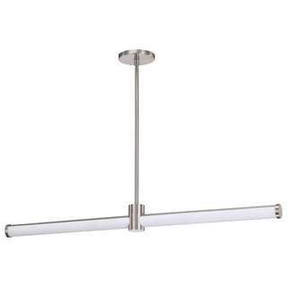 Buy brushed-nickel Bowman Pendant by Nuvo Lighting