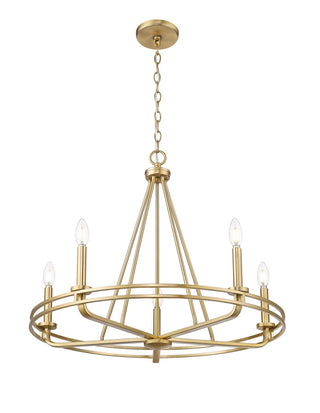Buy vintage-brass Jody Chandelier by Millennium