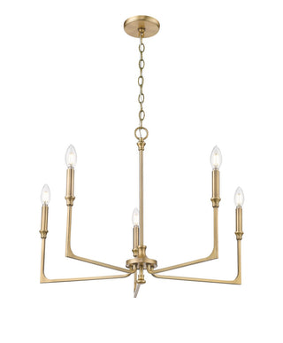 Buy vintage-brass Azara Chandelier by Millennium