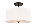 Guyten Semi-Flush Mount Ceiling Light by Millennium