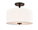 Guyten Flush Mount Ceiling Light by Millennium