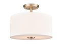 Guyten Semi-Flush Mount Ceiling Light by Millennium