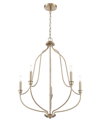 Buy modern-gold Senoia Chandelier by Millennium
