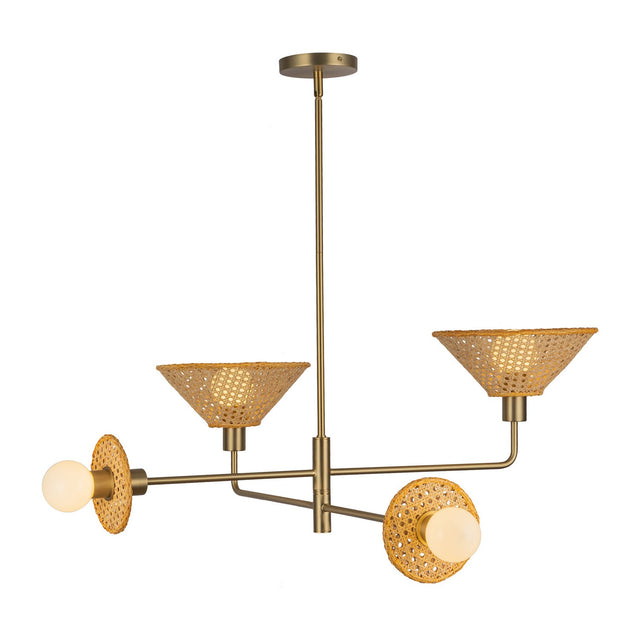Piper Linear Chandelier by Alora