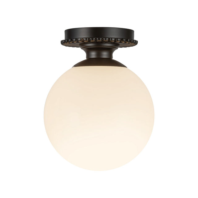 Otis Semi-Flush Mount Flush Mount Ceiling Light by Alora