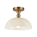 Paisley Semi Flush Mount Light by Alora