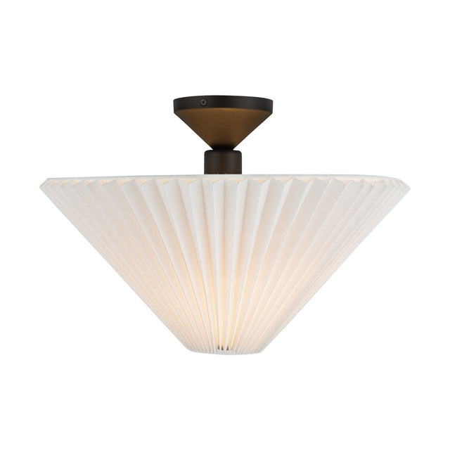 Bridgette Semi-Flush Mount Flush Mount Ceiling Light by Alora