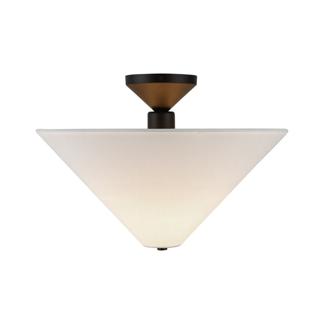Bridgette Semi-Flush Mount Flush Mount Ceiling Light by Alora