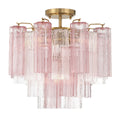 Addis Semi Flush Mount Light by Crystorama