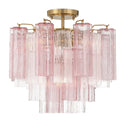 Addis Semi Flush Mount Light by Crystorama