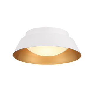 Buy white-gold Donoven Outdoor (Damp) Flush Mount Light by Crystorama