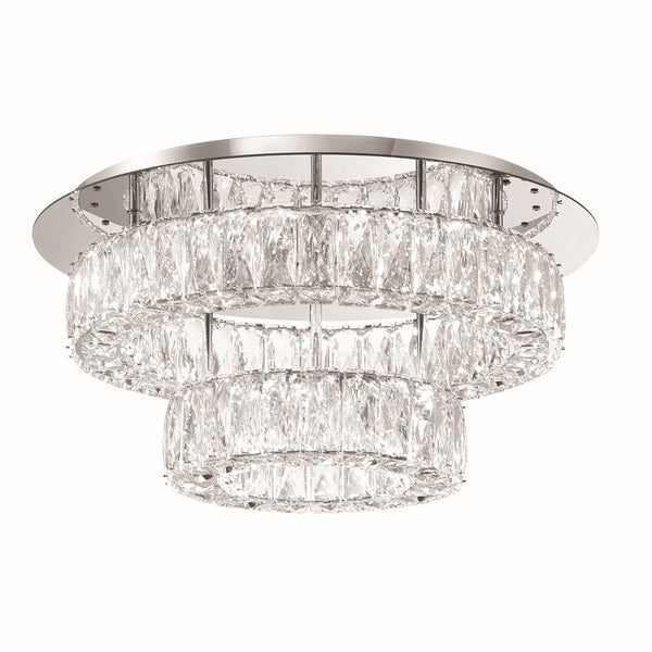 Kinsley Flush Mount Ceiling Light by Crystorama