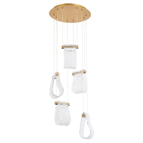 Veer Outdoor (Damp) Pendant by Quorum