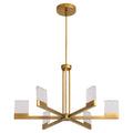 Gamma Outdoor (Damp) Chandelier by Quorum