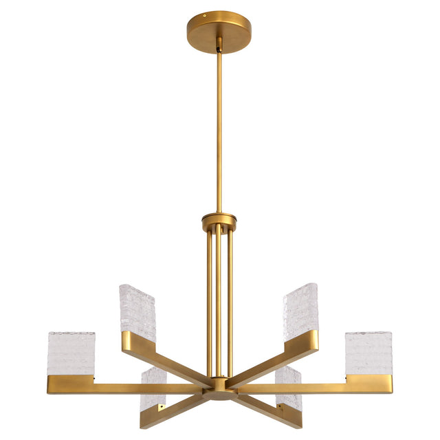 Gamma Outdoor (Damp) Chandelier by Quorum