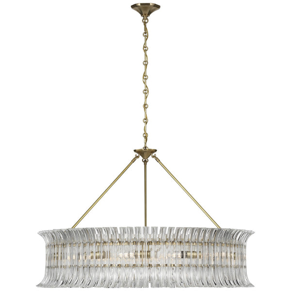 Rhine Outdoor (Damp) Chandelier by Visual Comfort Signature