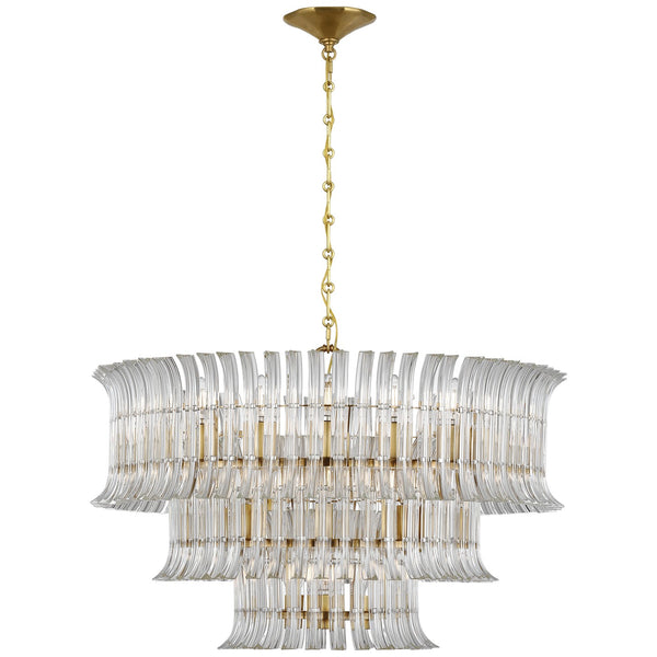 Rhine Outdoor (Damp) Chandelier by Visual Comfort Signature