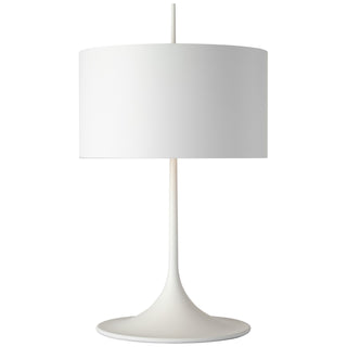 Buy matte-white Spinet Table Lamp by Visual Comfort Signature