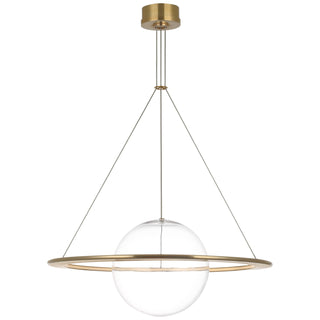 Buy soft-brass Cosmos Outdoor (Damp) Chandelier by Visual Comfort Signature