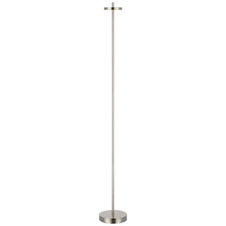 Buy museum-nickel-and-silver-gray-shade Sene Outdoor (Damp) Floor Lamp by Visual Comfort Signature