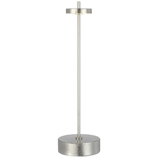 Buy museum-nickel-and-silver-gray-shade Sene Outdoor (Damp) Table Lamp by Visual Comfort Signature