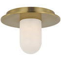 Fosse Outdoor (Damp) Flush Mount Ceiling Light by Visual Comfort Signature