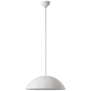 Buy plaster-white-with-white-glass-glass-and-white-shade Utopia Outdoor (Damp) Pendant by Visual Comfort Signature